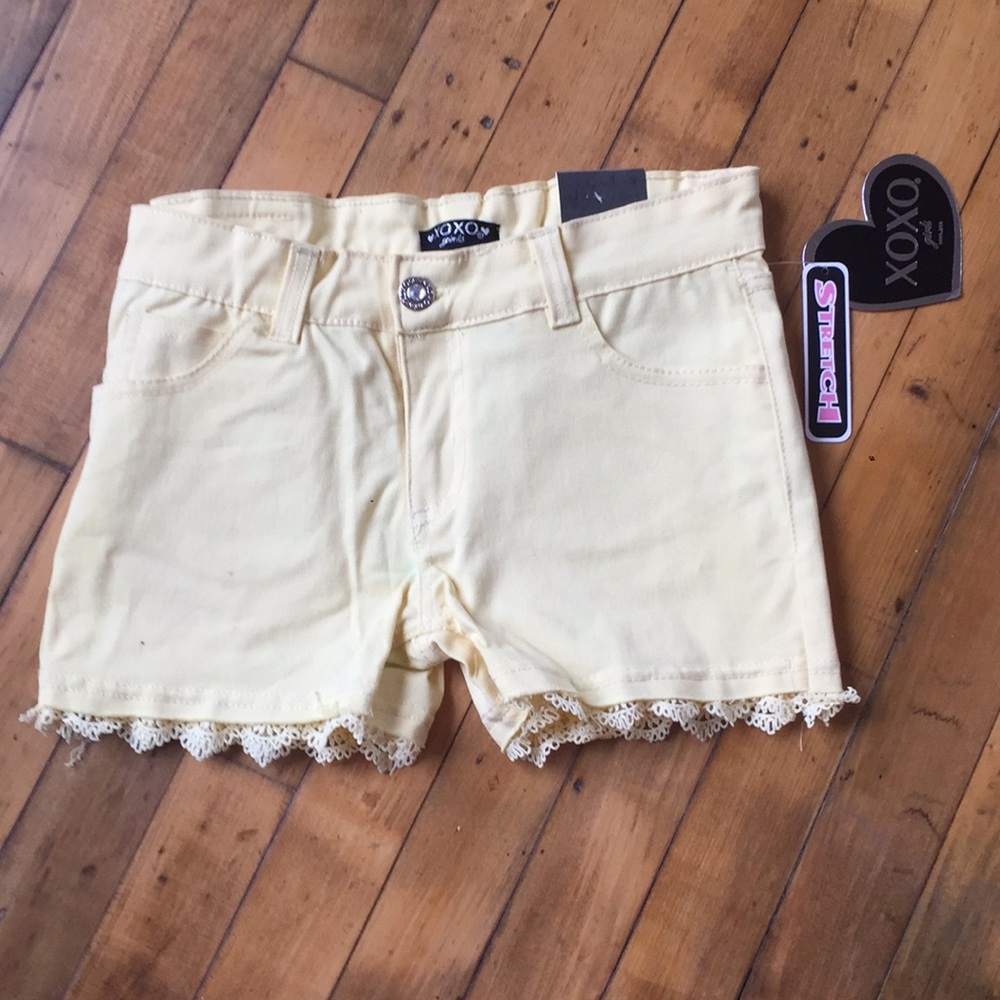 Yellow shorts